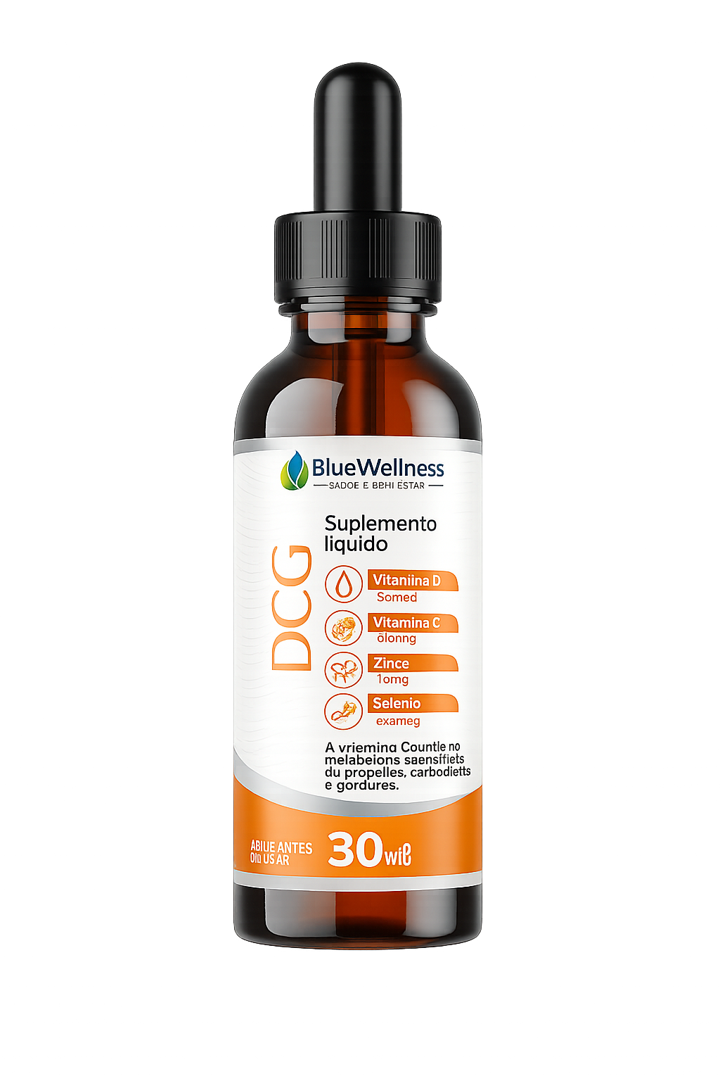 DCG Healthy — suplemento para controle glicêmico com Coenzima Q10 e Resveratrol